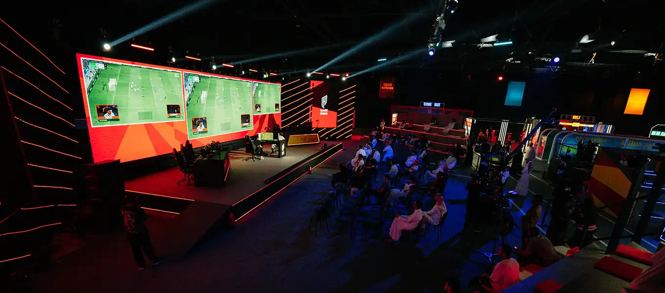 Al Qadsiah Festival setup